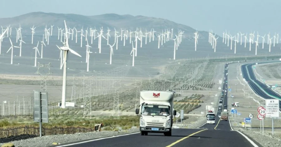 Wind power generation in China