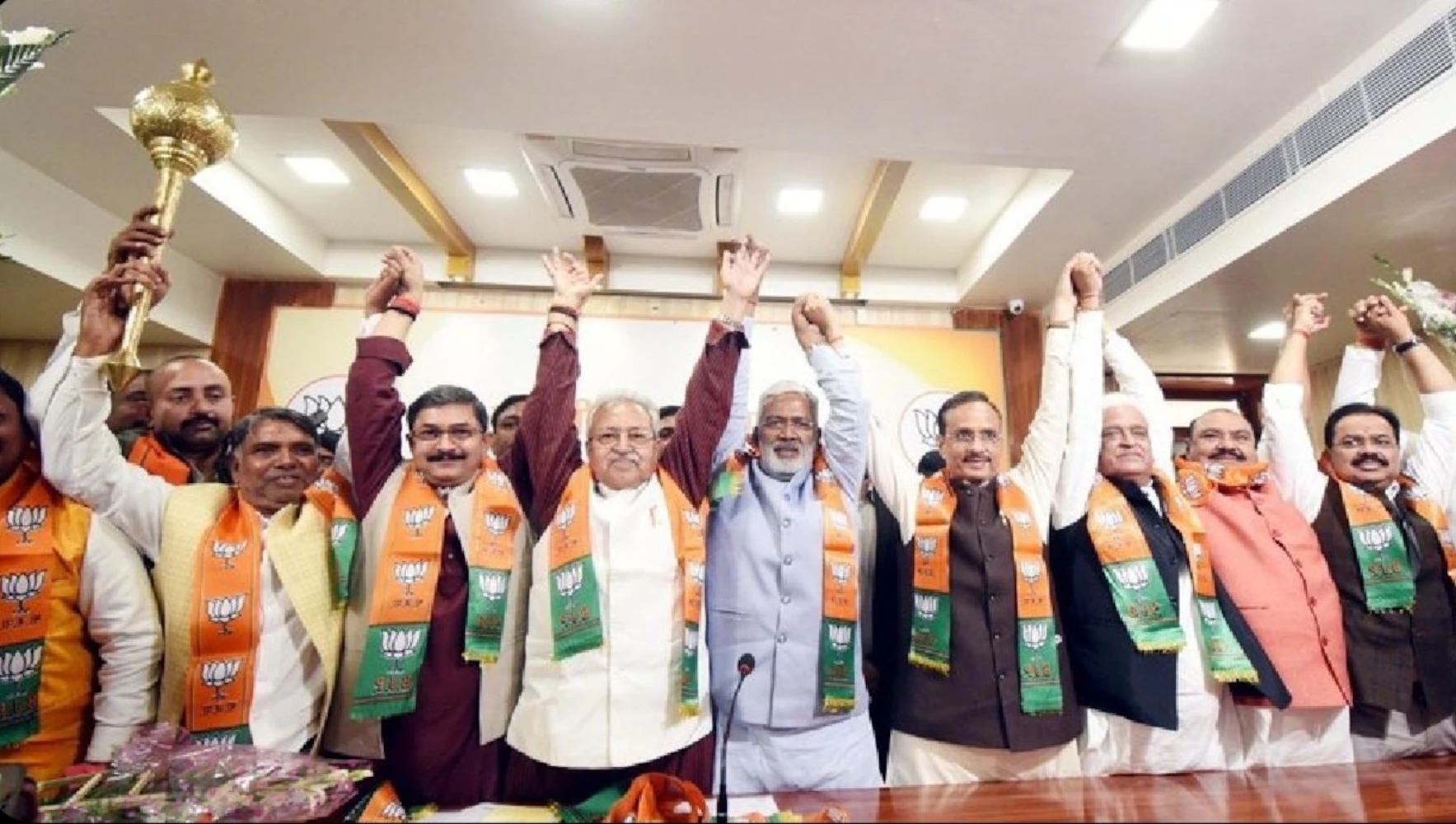 Workers and MLA's from other parties joining BJP