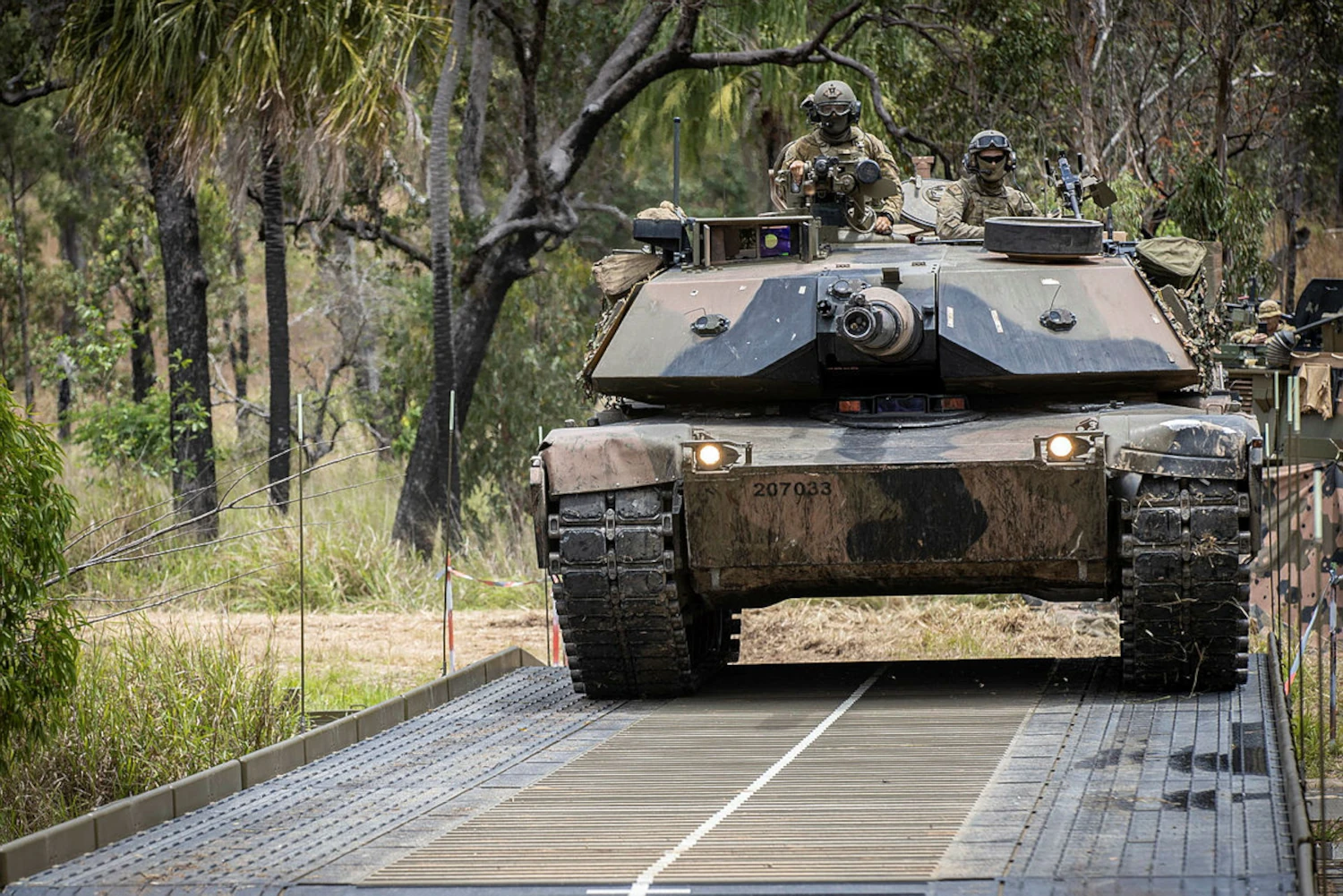 Australian Army operates the M1A1 SA Abrams tank