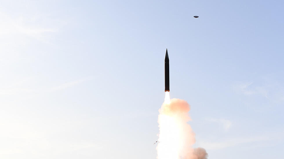 Israeli Arrow-3 anti-ballistic missile system test in Alaska in 2019