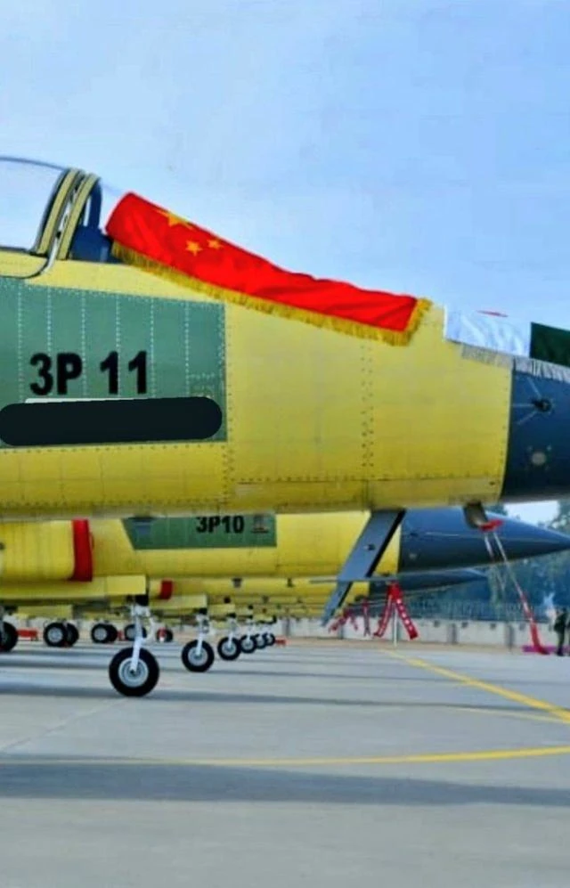 JF-17 Block III with serial numbers