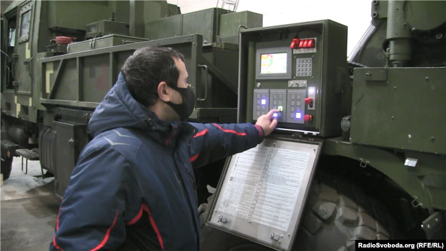 ACS Bohdan in the assembly shop of the Kramatorsk plant of heavy machine tool construction
