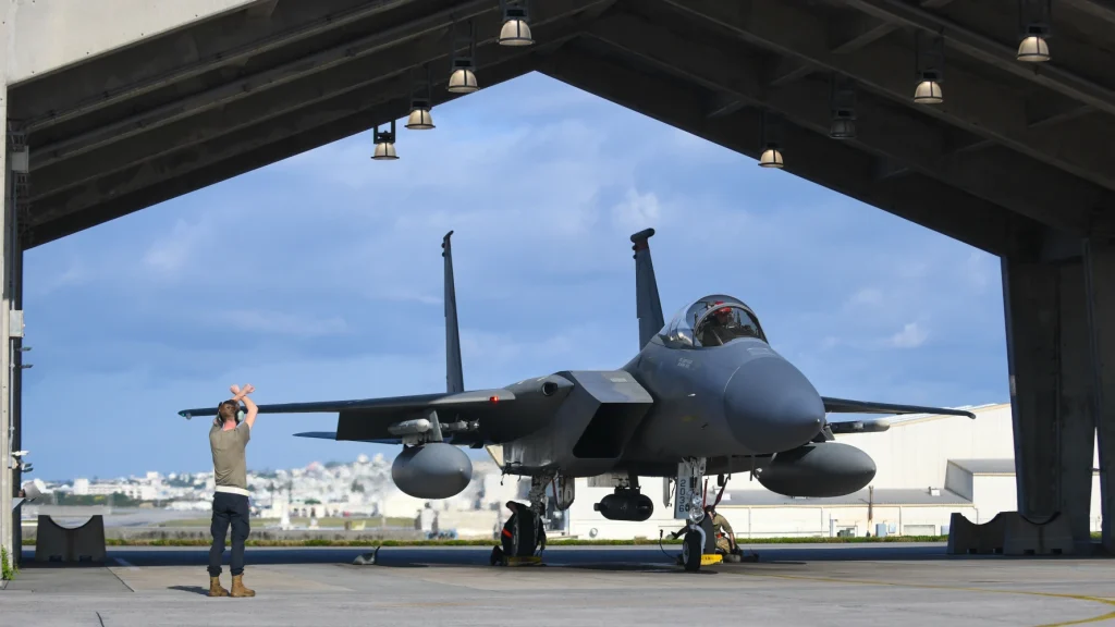 F-15C with Legion Pod integrated