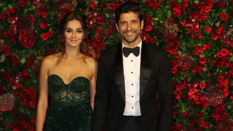 Farhan Akhtar and Shibani Dandekar 