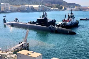 Navantia S-80 Plus Submarine on trials