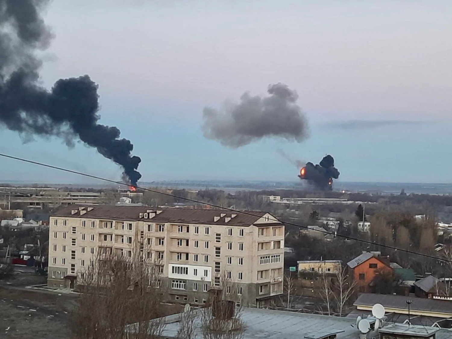 Russia disabled Ukranian military infrastructure with precision strikes, civilians safe