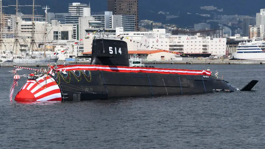 Hakugei - SS-514, the second Taigei Class Submarine
