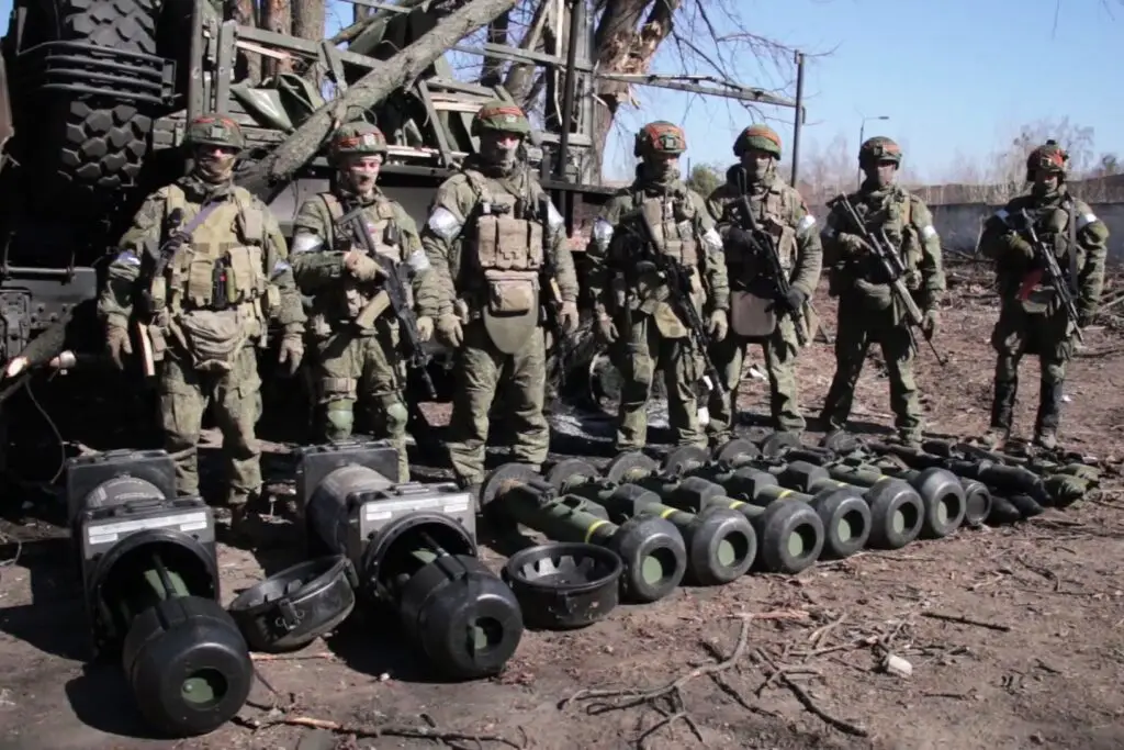 Javelin ATMG recovered by the Russian Forces