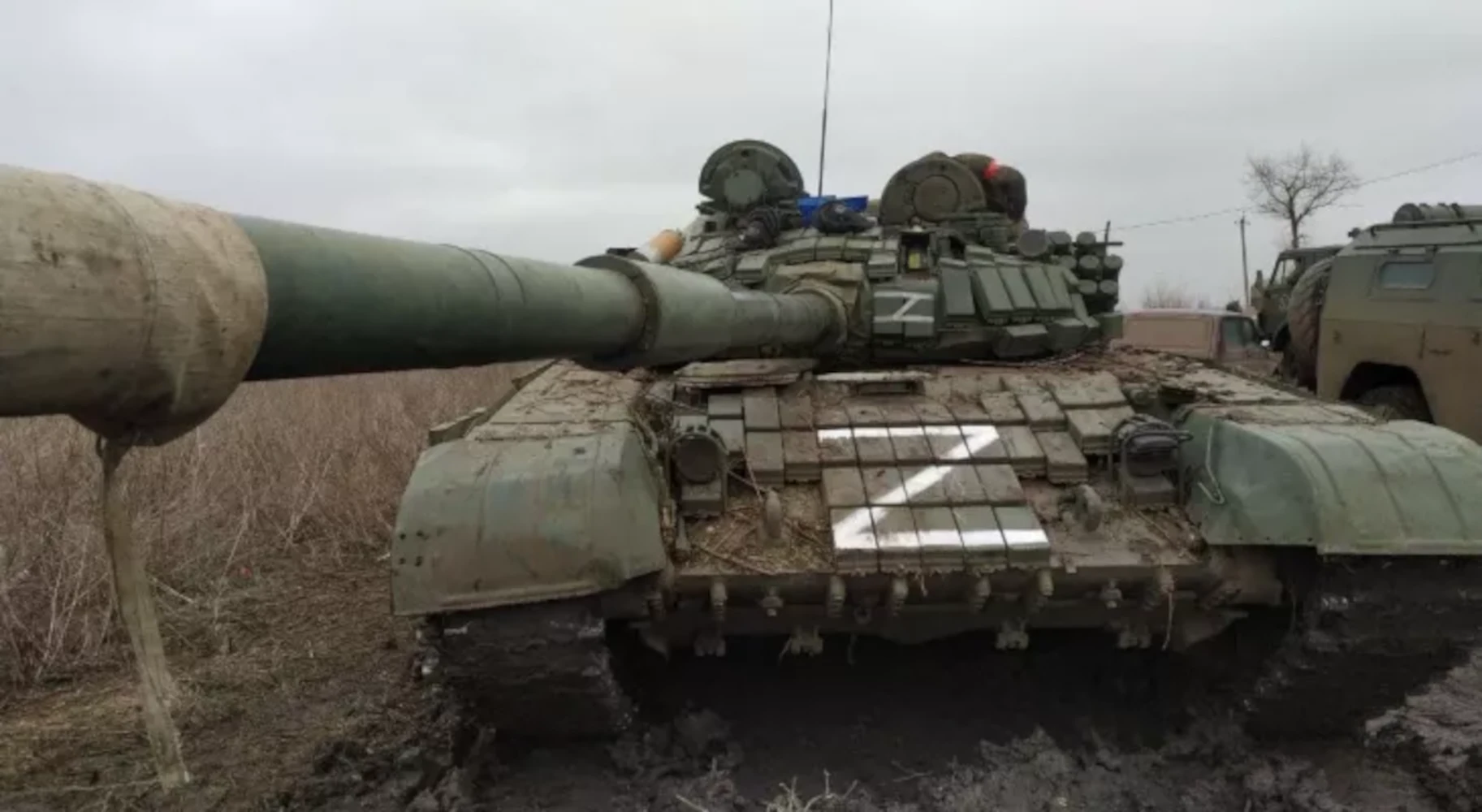 Why is letter Z written on Russian military equipment seen in Ukraine?