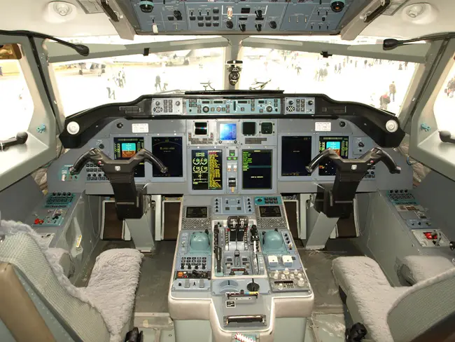 Tu-204SM Cockpit with modern electronics and Controls can be be adapted for MC-21