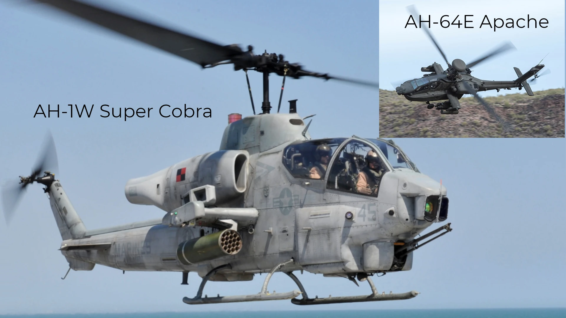 AH-1Z Viper and AH-64E Apache