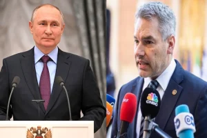 Austria's Chancellor Karl Nehammer met with Russian President Vladimir Putin