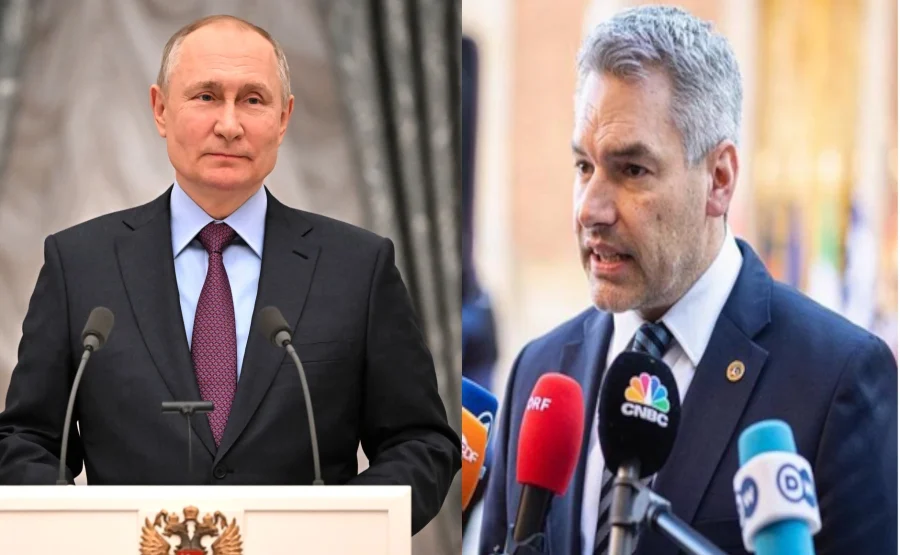 Austria's Chancellor Karl Nehammer met with Russian President Vladimir Putin