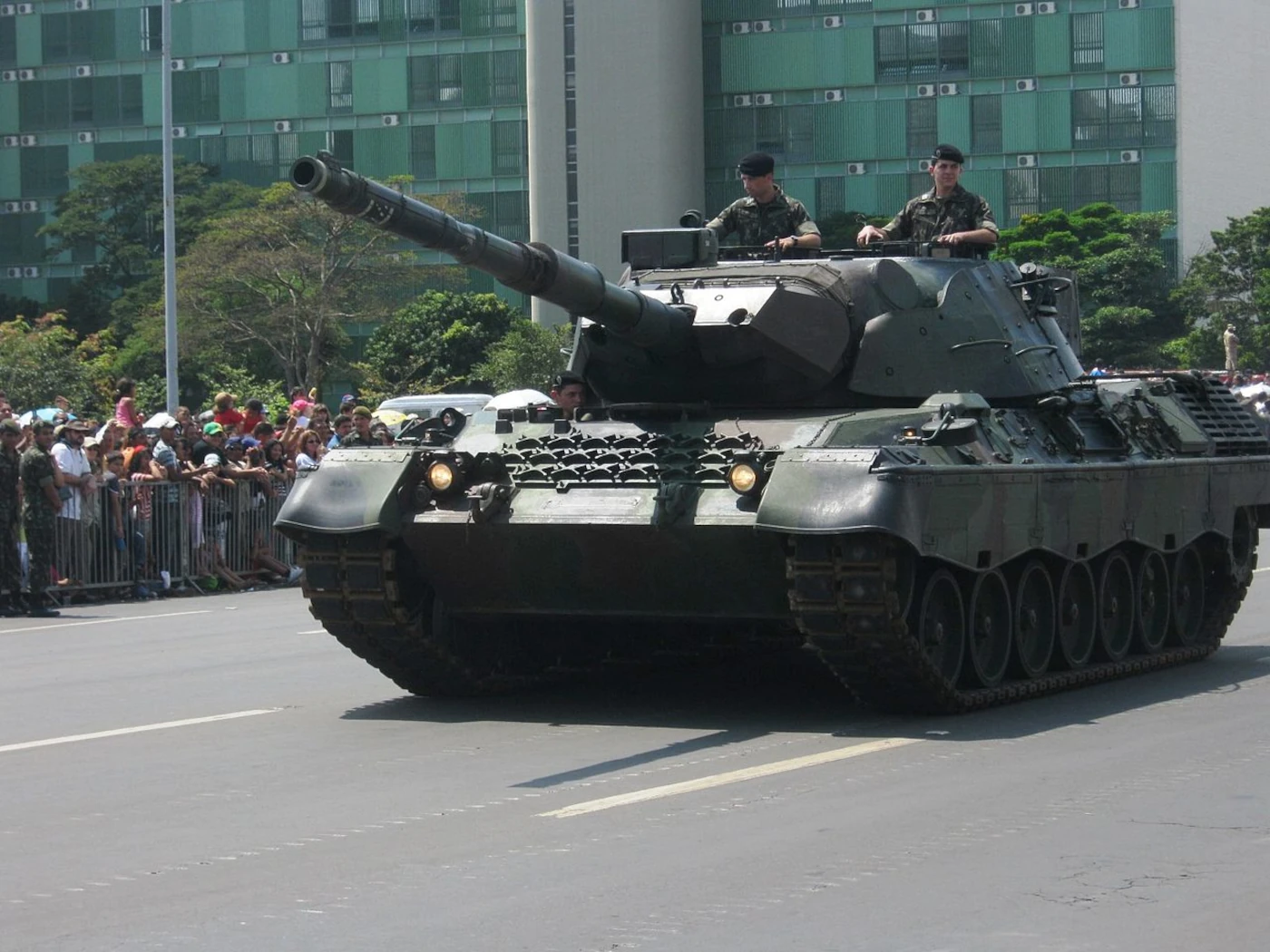 Brazilian Army Leopard 1A5 BR tank