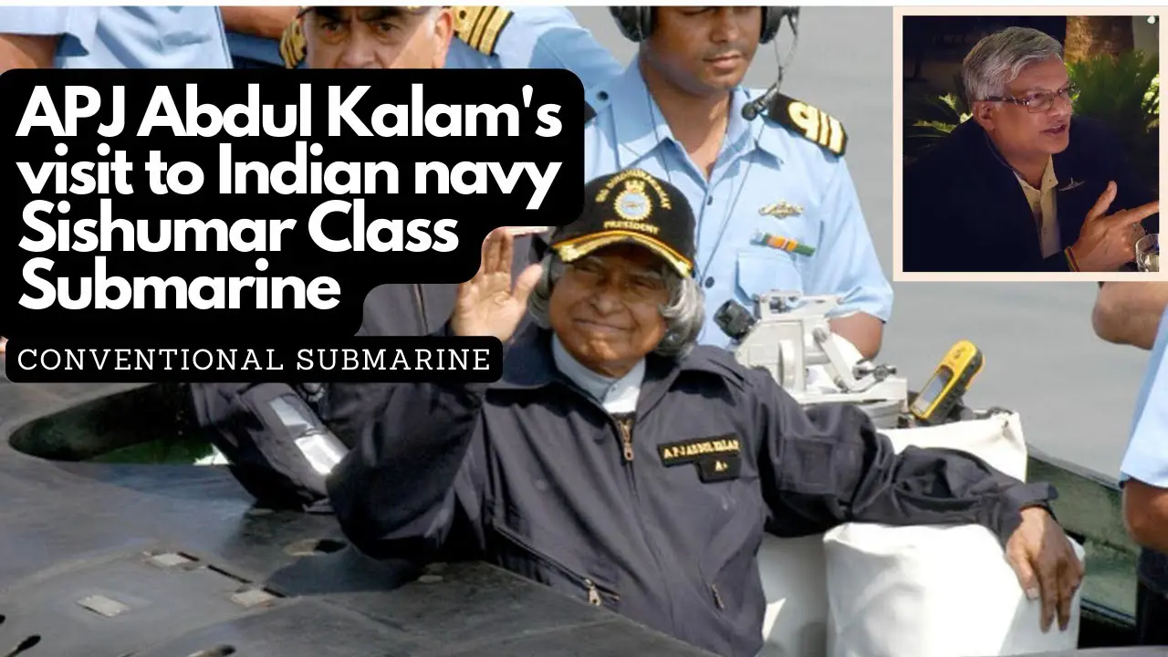 Ex-President APJ Abdul Kalam once visited an HDW submarine with the Indian Navy