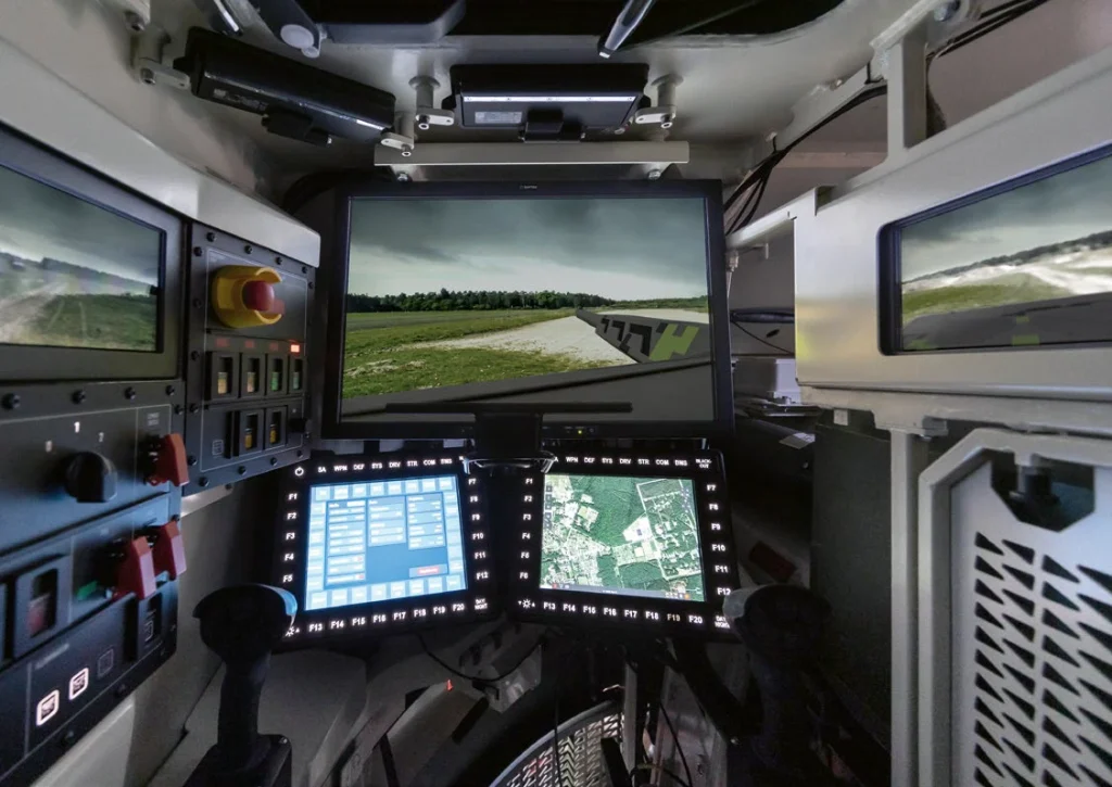 KF51 Panther Tank Interior.