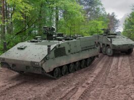 KMW tracked Boxer 8 x 8 armoured platform