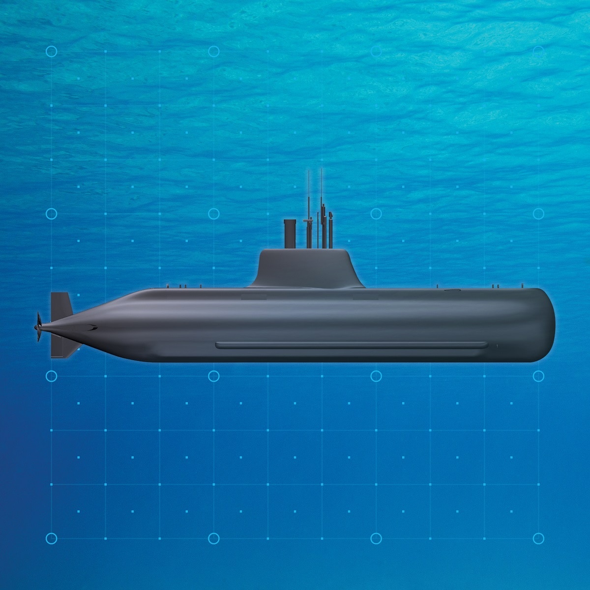 STM500 Submarine render