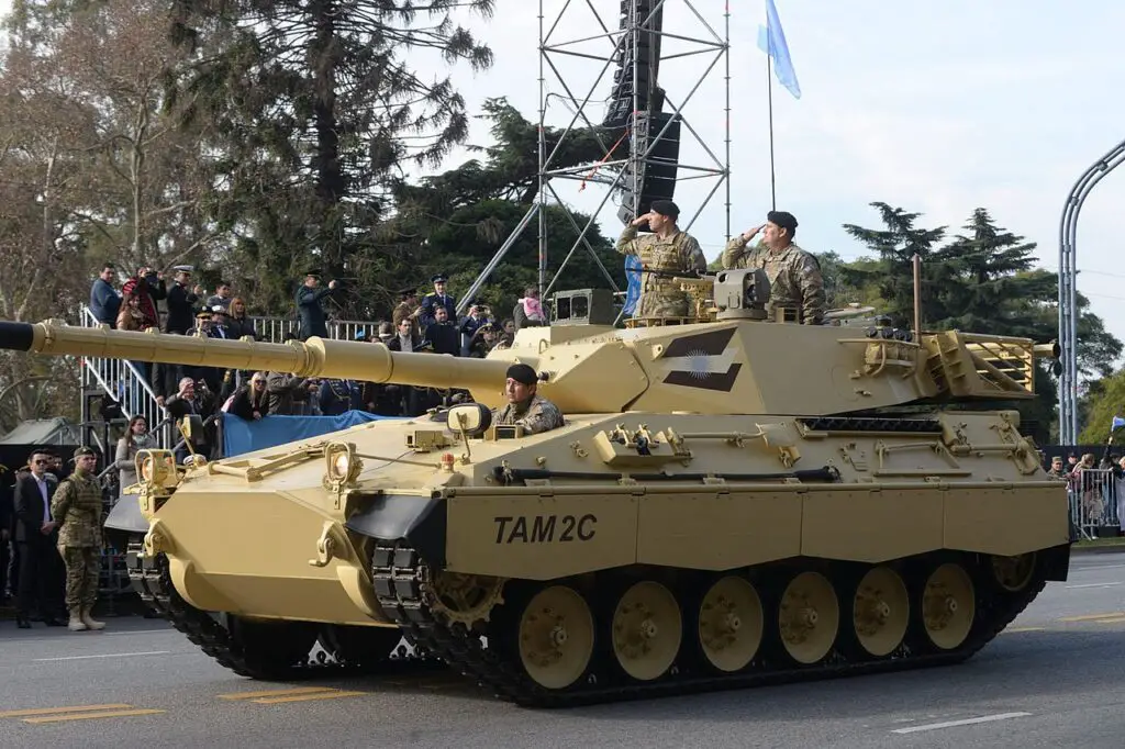TAM 2C Tank on Independence Day Parade