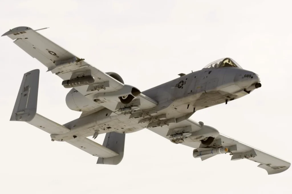 A-10 Thunderbolt with payload