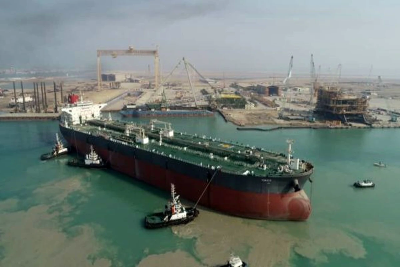 Aframax 2 ocean-going oil tanker built by Iran