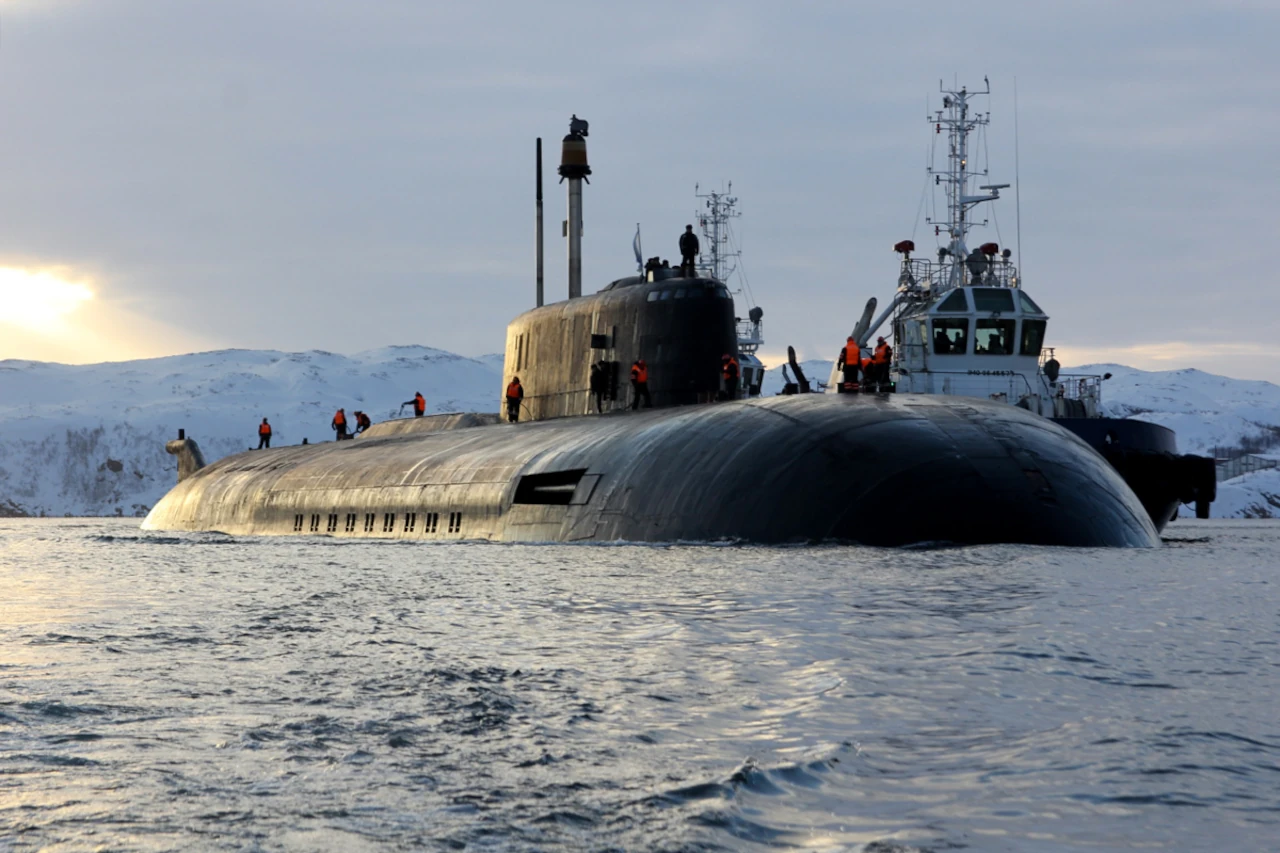 Belgorod Submarine is based on the Project 949AM submarine. The K-266 Orel in the picture is Project 949AM submarine