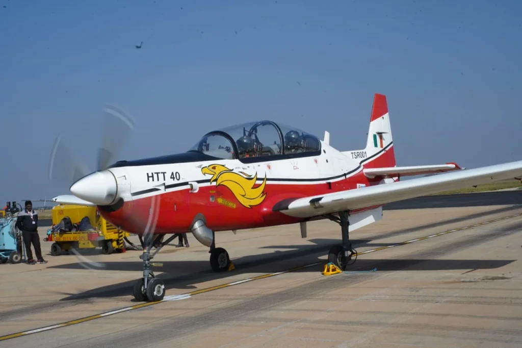 HAL HTT-40 Aircraft made by HAL