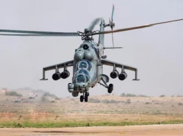 IAF Mi-35 Hind Combat Helicopter