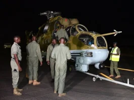 Mali receives MI-24P attack helicopters from Russia