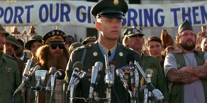 Forrest Gump Army Scene