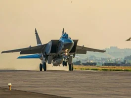 Mig-31 with kinzal Missile