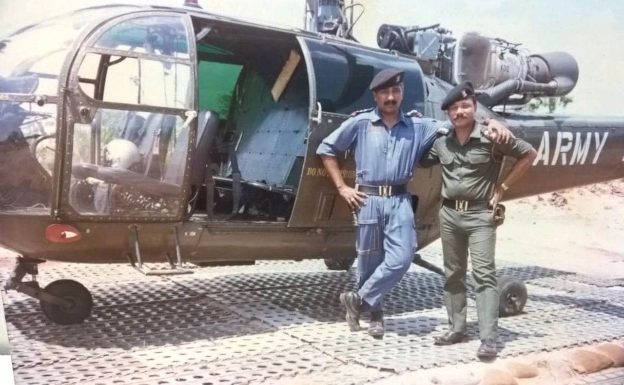 Op Pawan Chetak Helicopter