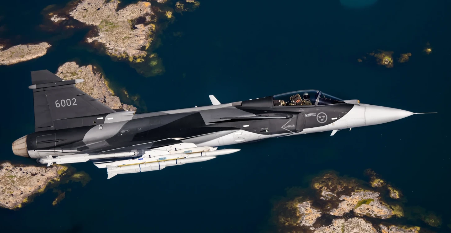SAAB Gripen E with Meteor missile