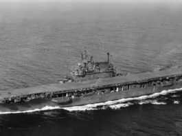 USS Enterprise in bay of bengal