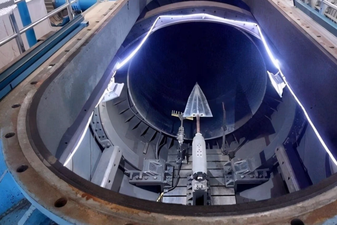 JF-12 hypersonic wind tunnel in Beijing