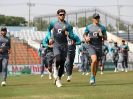 Pakistan Team training in bangladesh