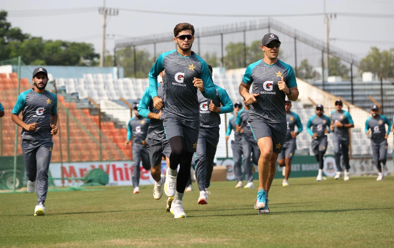 Pakistan Team training in bangladesh