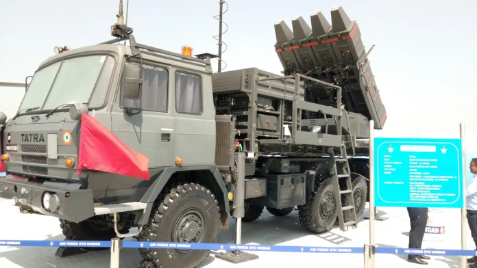SPYDER air defense system of the Indian Air Force