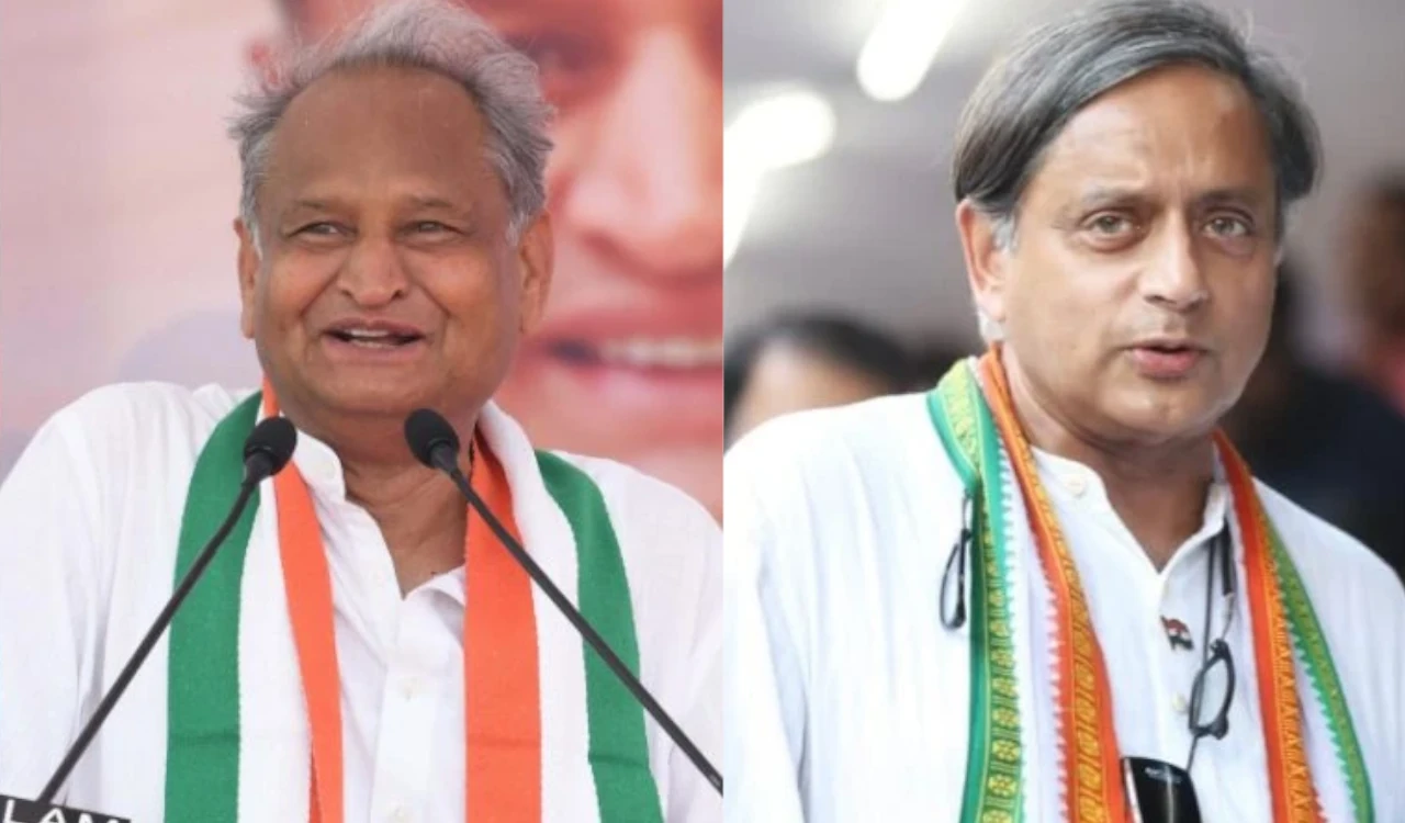 Tensions Rise Between Shashi Tharoor And Ashok Gehlot For Congress Presidency 1774