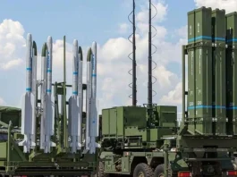 German IRIS-T SLM air defense system