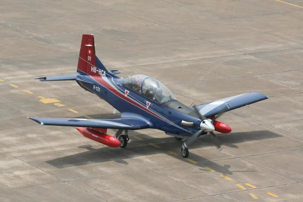 IAF Pilatus PC-7 Mk II Turbo Trainer
