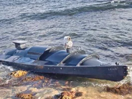 Ukranian Marine Drone that attacked Russian Black Fleet Sea fleet