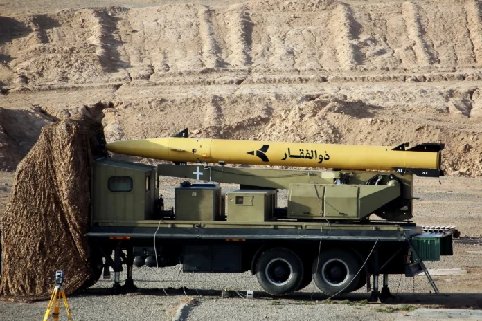 Zolfaghar missile Zolfaghar missile