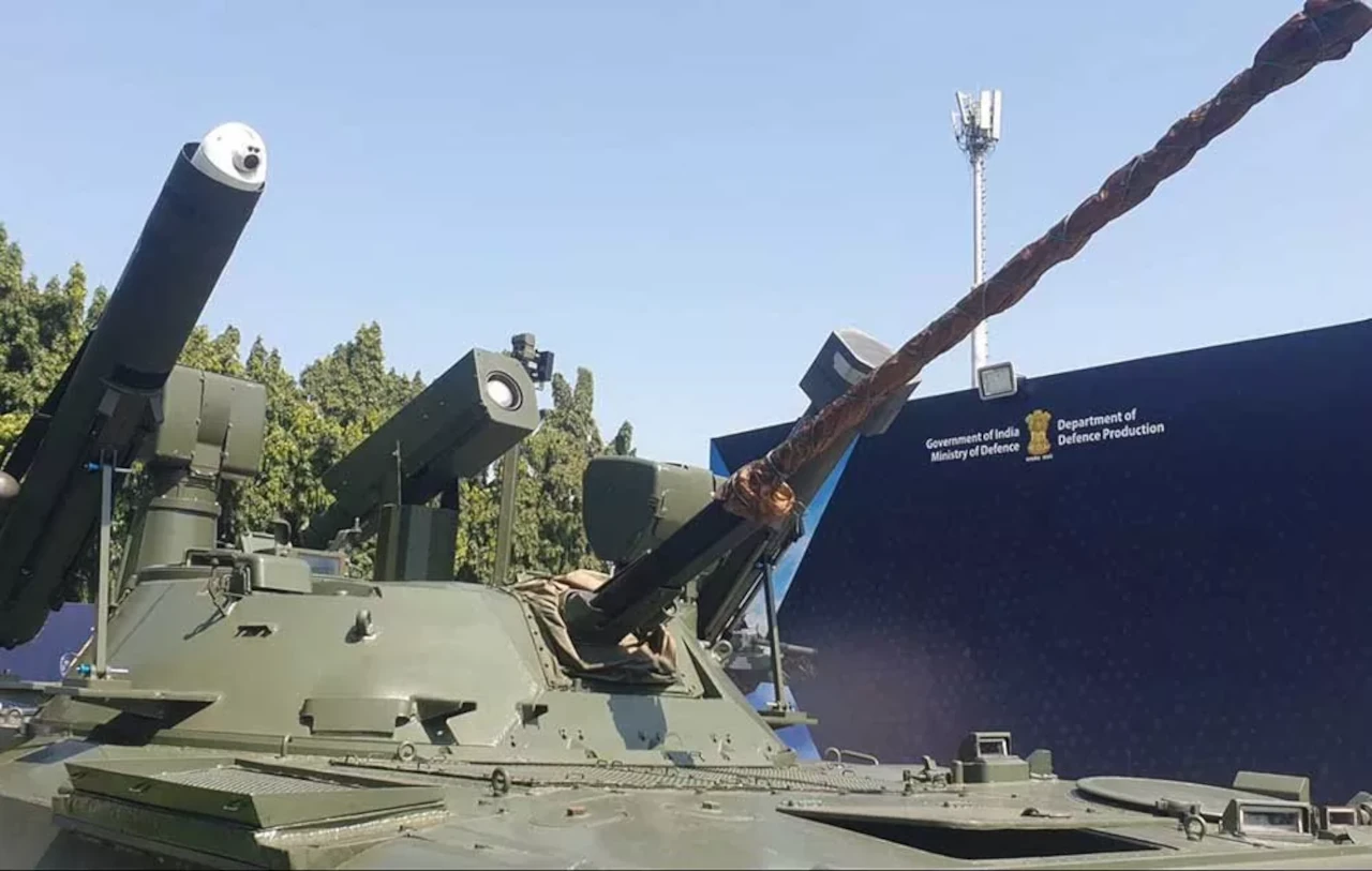 BMP-2 Sarath equipped with Israeli systems