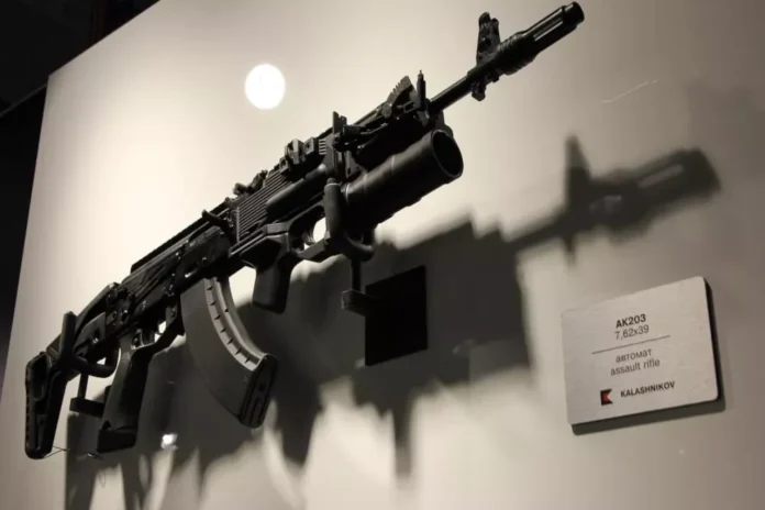 AK-203 assault rifle