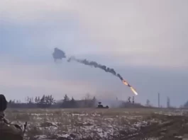 Gepard Anti Air craft gun allegedly shoots down a Russian cruise Missile