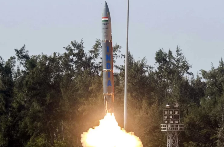 Pralay Missile Testing