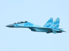 Su-30SME fighter Myanmar