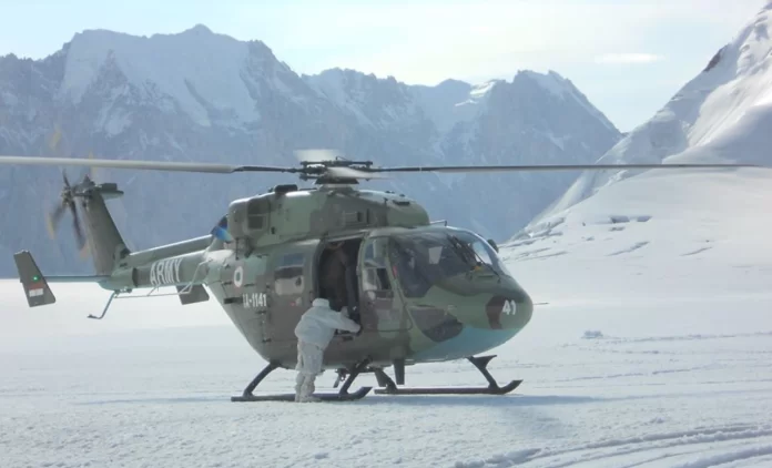 ALH Dhruv at Siachen ALH Dhruv at Siachen