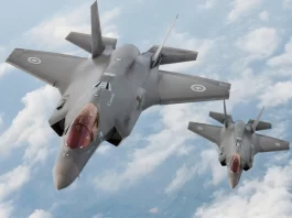Artist impression of Canadian F-35A fighter aircraft